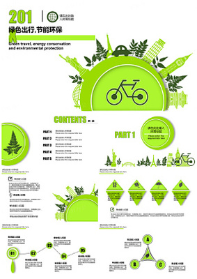 手繪綠色茂密葉子述職報告環(huán)保行業(yè)低碳節(jié)能工作匯報ppt模板